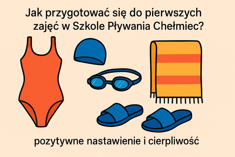 Jak przygotować się do pierwszych zajęć w Szkole Pływania Chełmiec