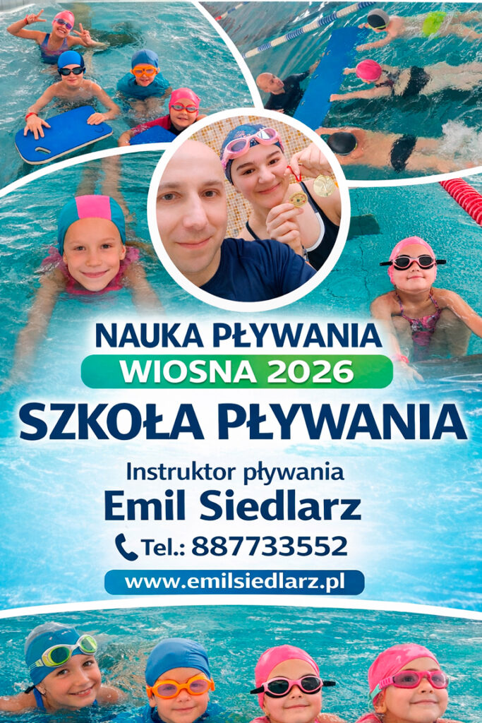 Nauka pływania wiosna 2026 w Chełmcu